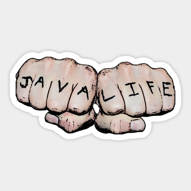 JAVA LIFE Sticker by findingNull